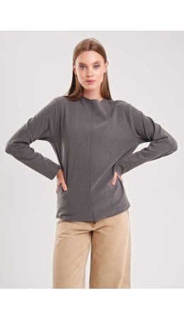 CLE Джемпер жен. 157024/190инн, т.серый