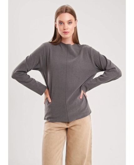 CLE Джемпер жен. 157024/190инн, т.серый