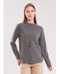 CLE Джемпер жен. 157024/190инн, т.серый
