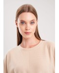 CLE Джемпер жен. 157026/190ввэ, т.бежевый/св.бежевый