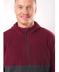 CLE Джемпер муж. 452595/01л, т.бордовый/т.серый