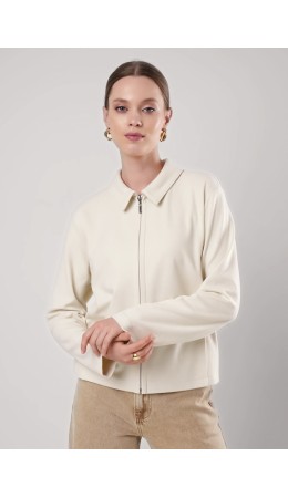 CLE Жакет жен. 156995/185ввэ, св.бежевый/молочный