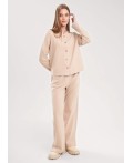 CLE Жакет жен. 157027/190ввэ, т.бежевый/св.бежевый