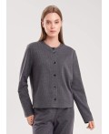 CLE Жакет жен. 157027/190ввэ, т.серый/серый