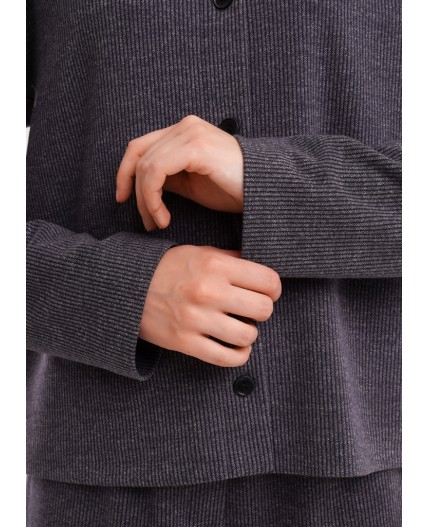 CLE Жакет жен. 157027/190ввэ, т.серый/серый