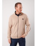 CLE Куртка муж. 452632/17рс maxi, меланж т.бежевый