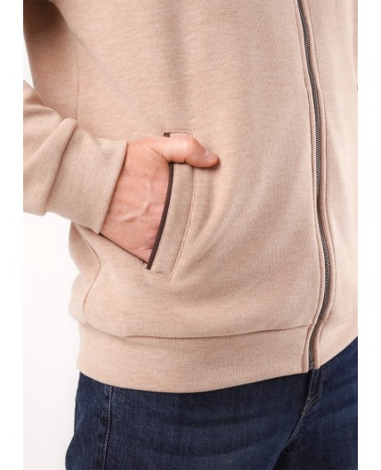 CLE Куртка муж. 452632/17рс maxi, меланж т.бежевый