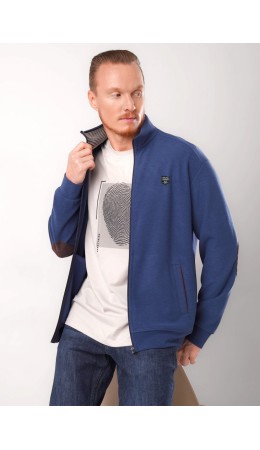 CLE Куртка муж. 452632/17рс maxi, меланж т.синий