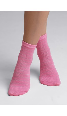 CLE Носки дет.С1420 16-18,18-20 Barbie хл+эл, розовый