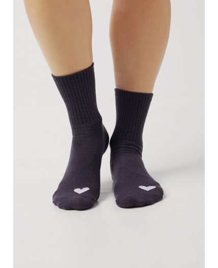 CLE Носки дет.С1524 16-18,18-20 свэг дев, т.серый