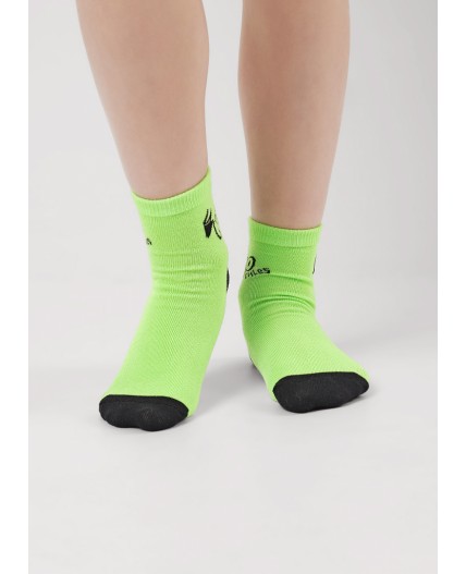 CLE Носки дет.С1528 16-18,18-20 сплит мал, салатовый