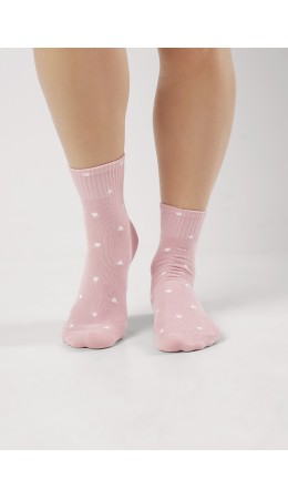CLE Носки дет.С1536 16-18,18-20, св.розовый
