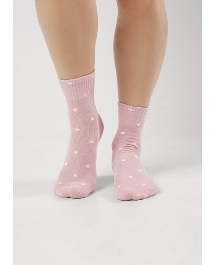 CLE Носки дет.С1536 16-18,18-20, св.розовый