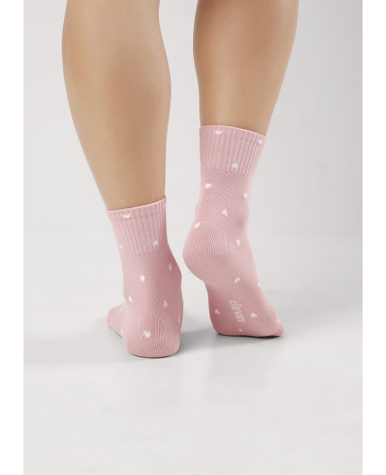 CLE Носки дет.С1536 16-18,18-20, св.розовый