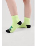 CLE Носки дет.С1538 16-18,18-20 кемпинг мал, св.зелёный