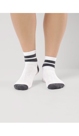 CLE Носки дет.С1539 16-18,18-20 кемпинг мал, белый