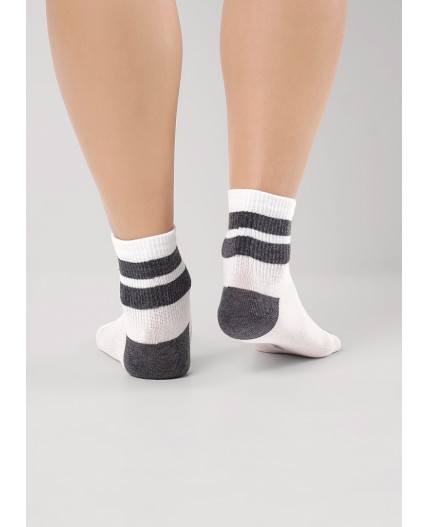 CLE Носки дет.С1539 16-18,18-20 кемпинг мал, белый