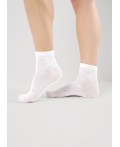CLE Носки дет.С1547 16-18,18-20 выпускной хл+эл, белый