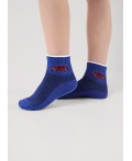 CLE Носки дет.С1561 16-18,18-20 сетка мал, синий
