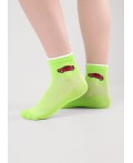 CLE Носки дет.С1561 16-18,18-20 сетка мал, салатовый