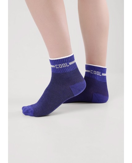 CLE Носки дет.С1562 12-14,14-16 сетка мал, синий