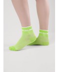 CLE Носки дет.С1562 12-14,14-16 сетка мал, салатовый
