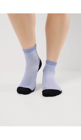 CLE Носки дет.С1565 16-18,18-20 сетка мал, джинсовый