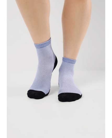 CLE Носки дет.С1565 16-18,18-20 сетка мал, джинсовый
