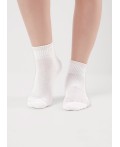 CLE Носки дет.С1570 20-22,22 сетка дев, белый