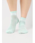 CLE Носки дет.С1571 20-22,22 сетка дев, св.зелёный