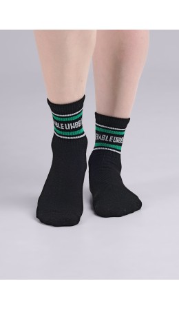 CLE Носки дет.С4407 20-22.22 зум мал, чёрный