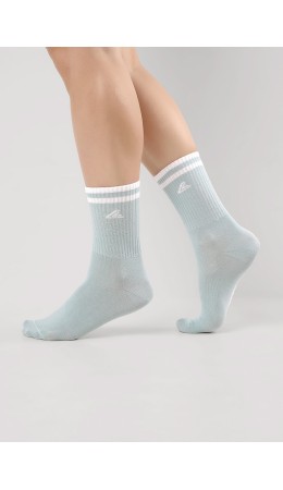 CLE Носки жен.Д2511 нежность хл+эл, зелёный