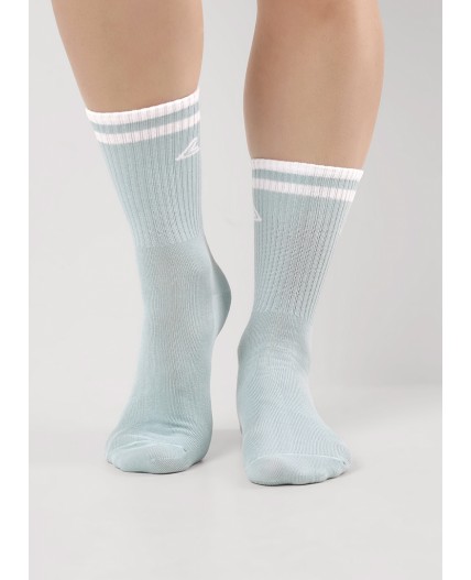 CLE Носки жен.Д2511 нежность хл+эл, зелёный