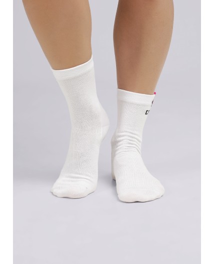CLE Носки жен.Д5526 8 марта хл+эл, белый