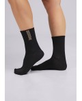CLE Носки жен.Д5537 8 марта хл+эл, чёрный