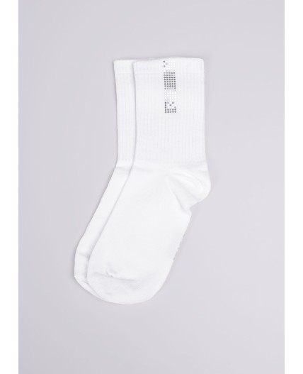 CLE Носки жен.Д5537 8 марта хл+эл, белый