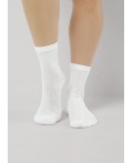 CLE Носки жен.Д5556 8 марта хл+эл, белый