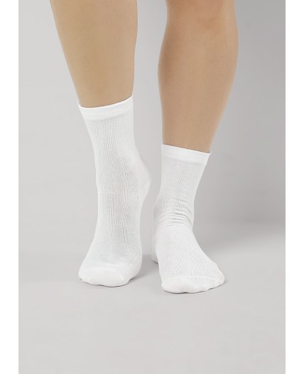 CLE Носки жен.Д5556 8 марта хл+эл, белый
