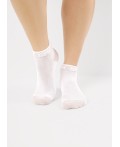 CLE Носки жен.Д5564 сетка укороч, белый