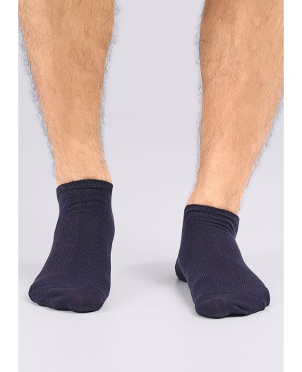 CLE Носки муж.S110 хл+эл б/паг, т.синий