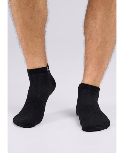 CLE Носки муж.S121 хл+эл укор, чёрный