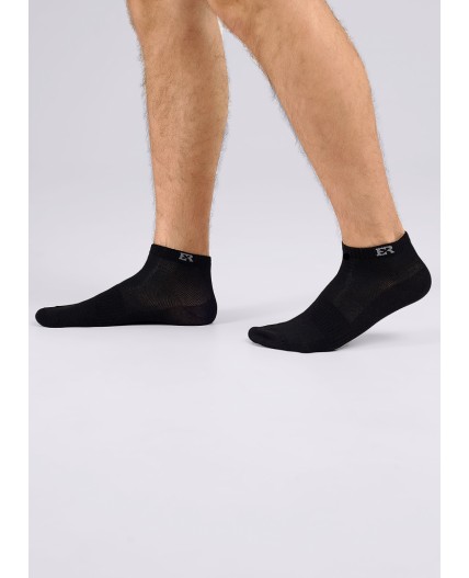 CLE Носки муж.S121 хл+эл укор, чёрный