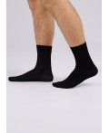 CLE Носки муж.Б100Л бамб+эл, чёрный