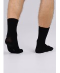 CLE Носки муж.Б100Л бамб+эл, чёрный