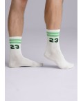 CLE Носки муж.К3379Л 23Ф хл+эл, белый