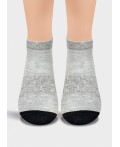 CLE Носки муж.К6219Л Mexico укор, меланж серый