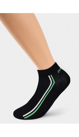 CLE Носки муж.К6220Л Mexico укор, чёрный