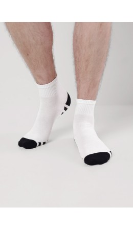 CLE Носки муж.К6525Л сделай громче хл+эл, белый