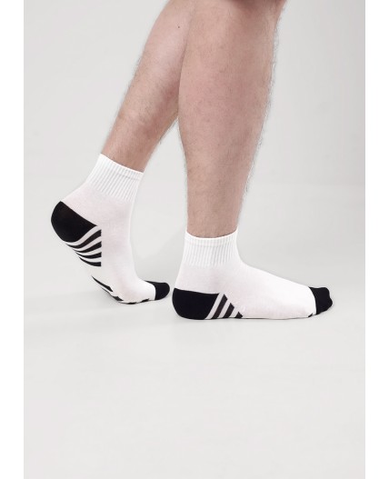 CLE Носки муж.К6525Л сделай громче хл+эл, белый