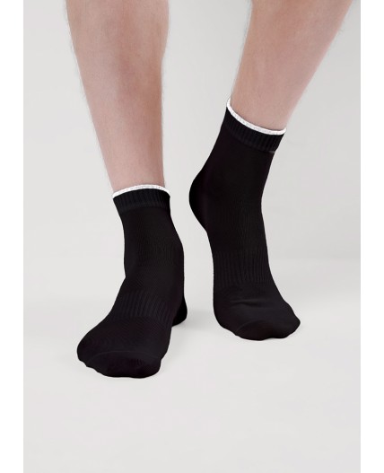 CLE Носки муж.К6527Л сделай громче хл+эл, чёрный